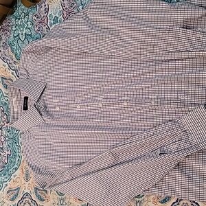 Plaid dress shirt.